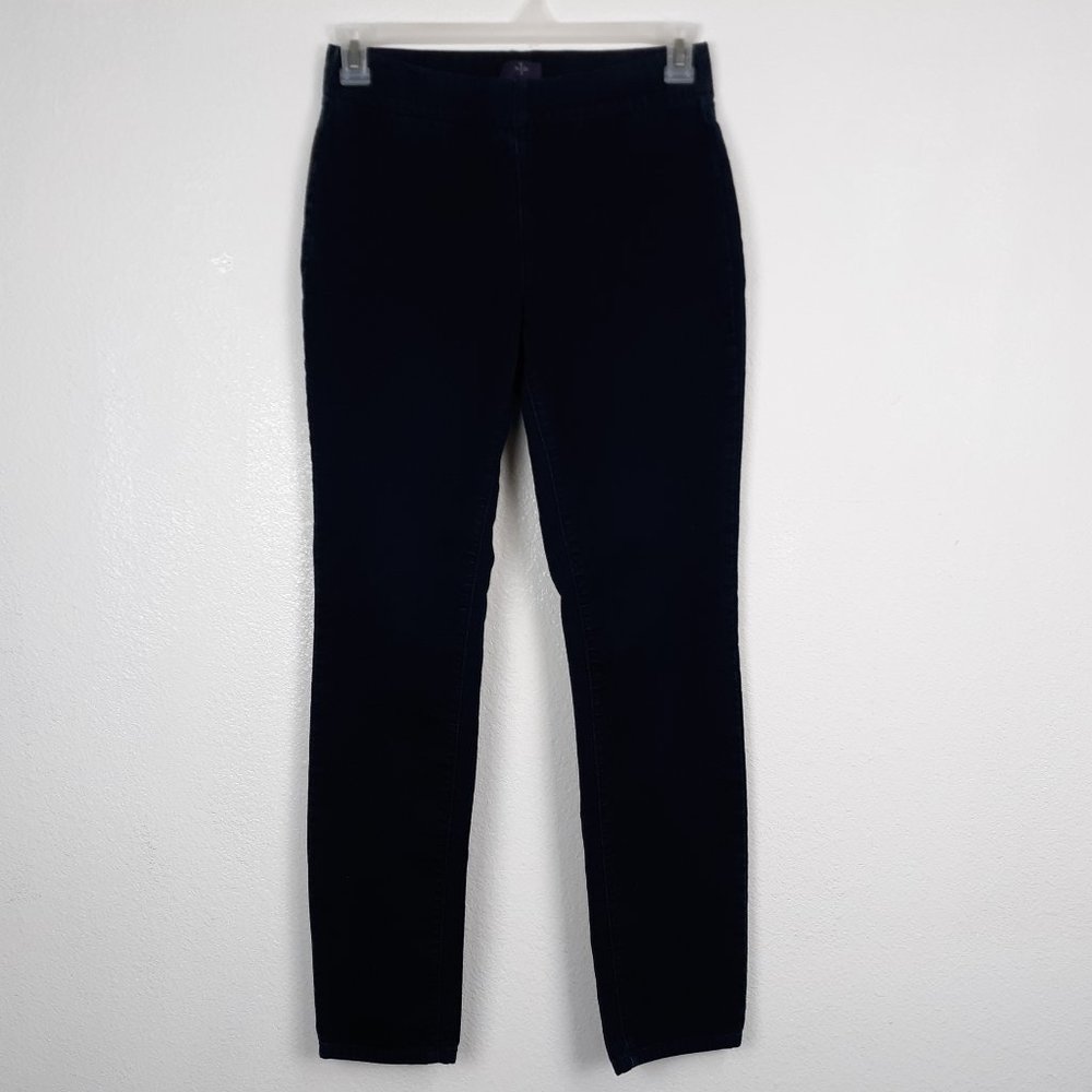NYDJ Women's Legging Size 6 Dark Wash Pull On Jean Lift Tuck Technology Stretch